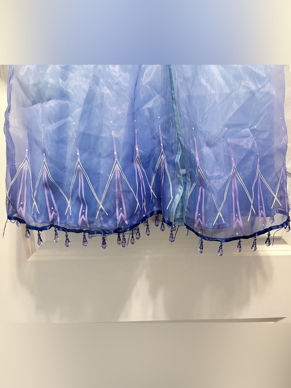 Official Disney Disney Frozen 2 Elsa Dress Size 5/6 Dress Up Costume - Picture 6 of 8